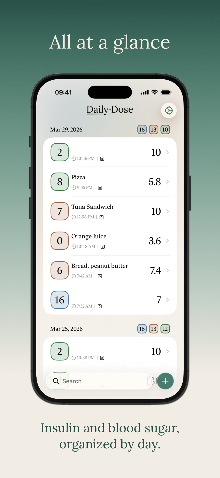 Daily · Dose app screenshot